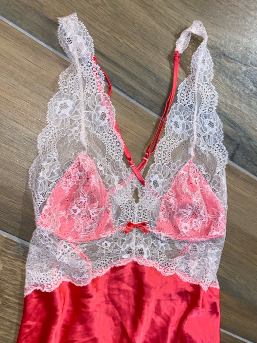 Victoria's Secret Silky Lace Chemise